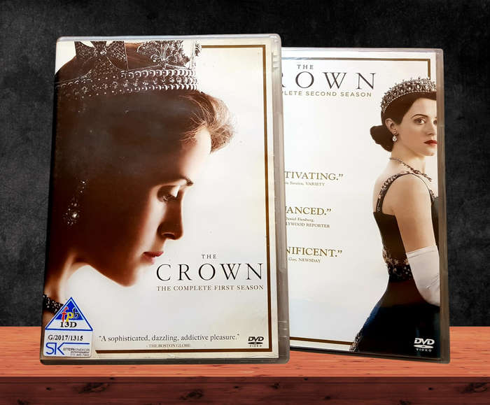 The Crown  Season 1 & 2 2 x DVD Box Sets Region 2 Historical Drama