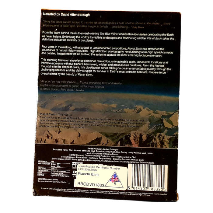 BBC Planet Earth: The Complete Series 5-Disc DVD Box Set