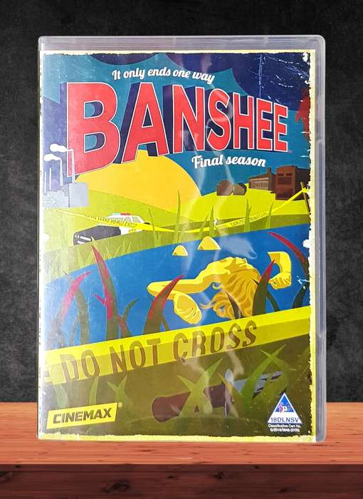 Banshee  Complete Seasons 1 to 4 | 15-Disc DVD Box Set Collection | Region 2 | Very Good Condition