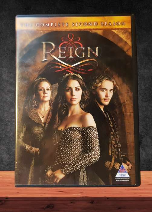Reign Seasons 1 to 3 DVD Box Set Region 2 Preloved in Very Good Condition