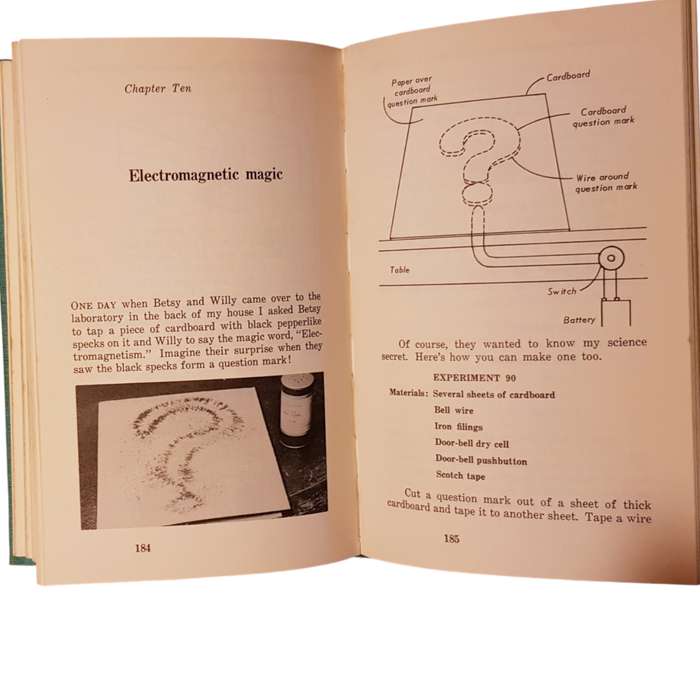 Mr. Wizard's Science Secrets by Don Herbert  Vintage 1950s Hardcover | Classic Science Experiments