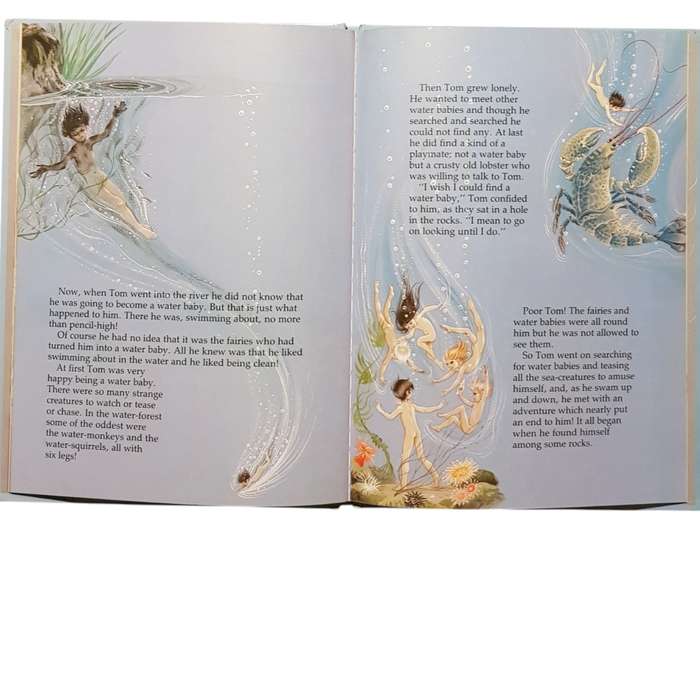 The Water-Babies by Charles Kingsley  Timeless Victorian Classic Hardcover in Very Good Condition