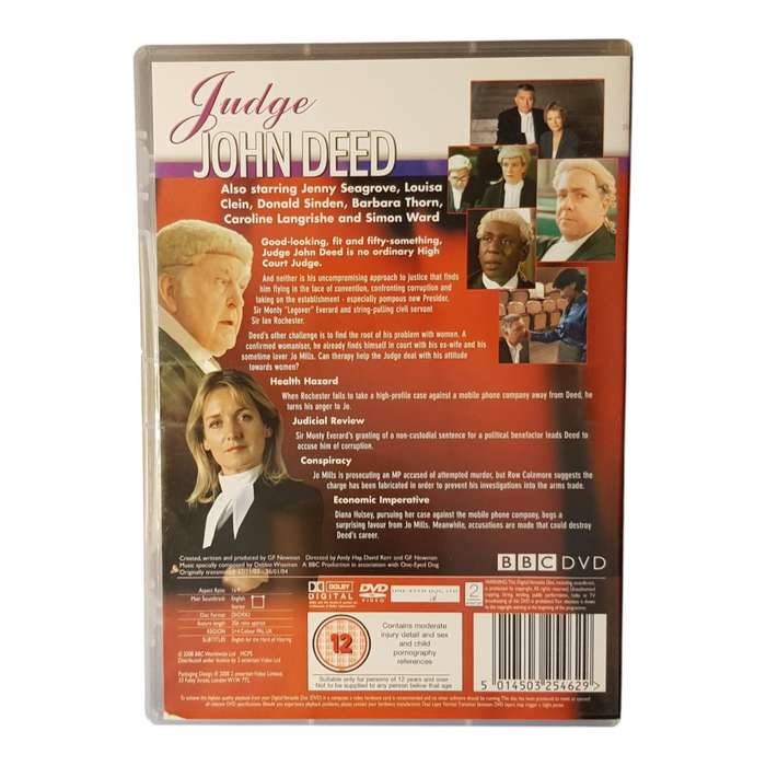Judge John Deed Complete Series (Seasons 1 to 4) Region 2 DVD Box Sets Very Good Condition