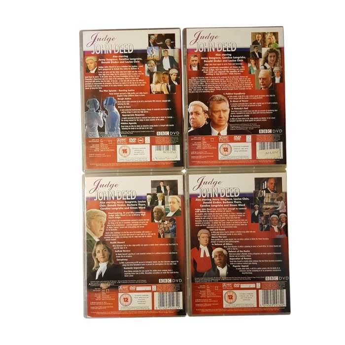 Judge John Deed Complete Series (Seasons 1 to 4) Region 2 DVD Box Sets Very Good Condition