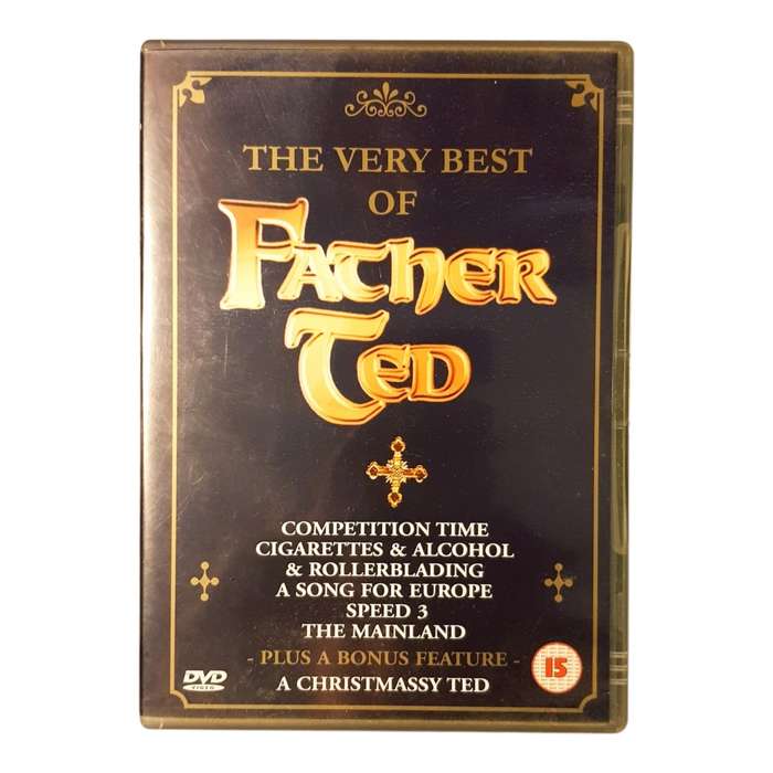 The Best of Father Ted Classic British Comedy DVD Complete in Box Very Good Condition