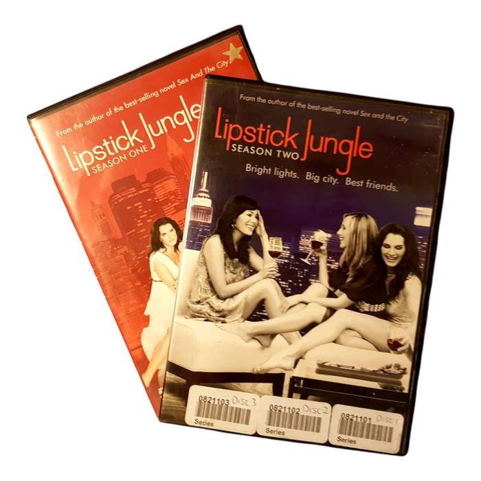 Lipstick Jungle The Complete Series Seasons 1 & 2 6-Disc DVD Set Preloved, Good Condition