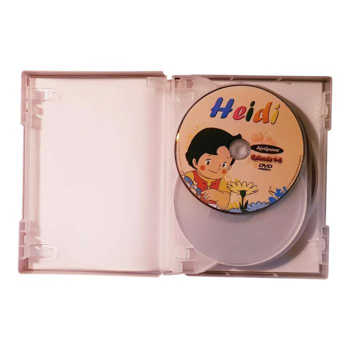 Heidi  Reeks 1-25  5-DVD Stel  Preloved  Baie Goeie Toestand  Afrikaans
