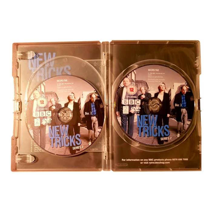 New Tricks  Seasons 1 & 2  DVD Box Sets  Region 2  Preloved  Very Good Condition