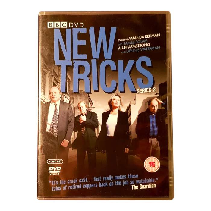 New Tricks  Seasons 1 & 2  DVD Box Sets  Region 2  Preloved  Very Good Condition