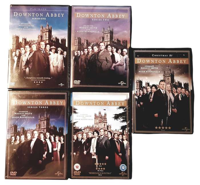 Downton Abbey Seasons 1 to 4 + Christmas Specials DVD Box Sets  Region 2