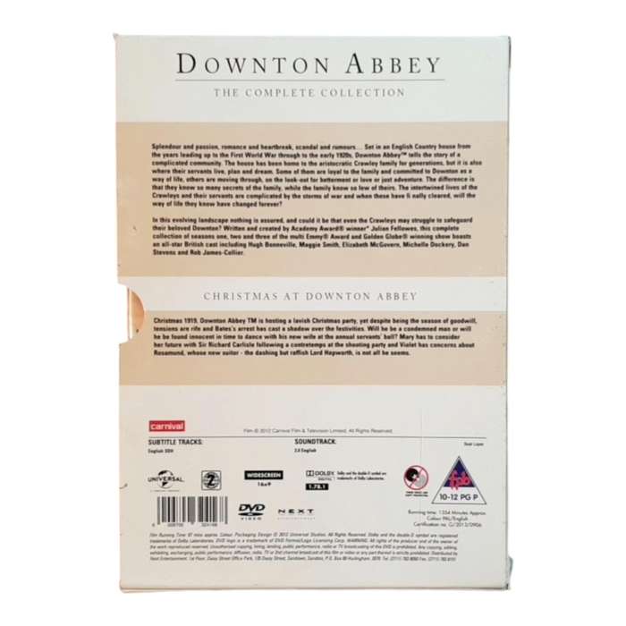 Downton Abbey Seasons 1 to 4 + Christmas Specials DVD Box Sets  Region 2
