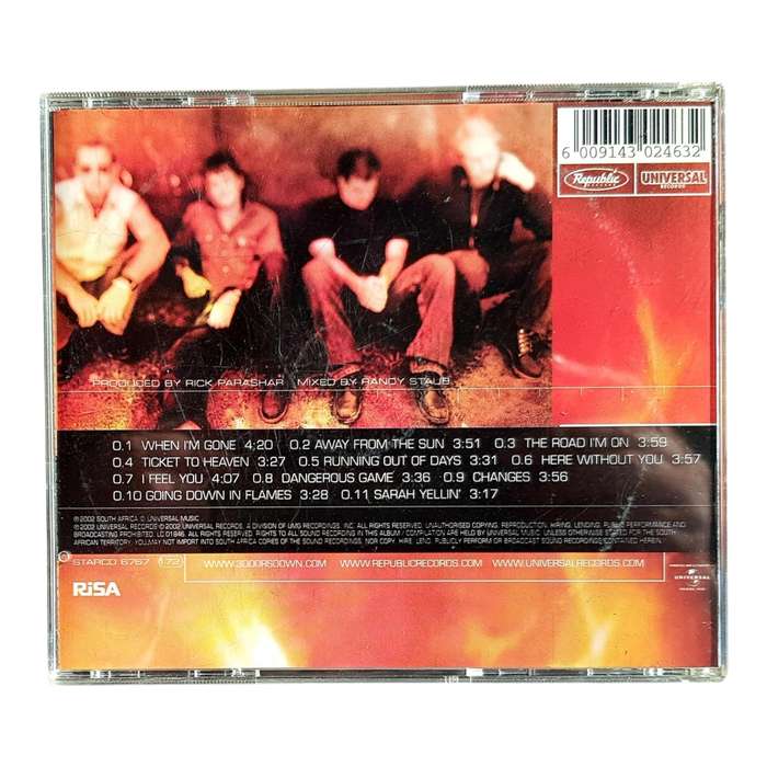 3 Doors Down  Away From The Sun CD | Post-Grunge Rock | Includes Here Without You
