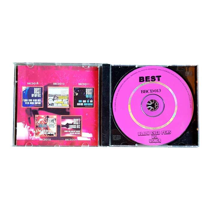 Best of Black Eyed Peas vs Usher  CD Condition: Good
