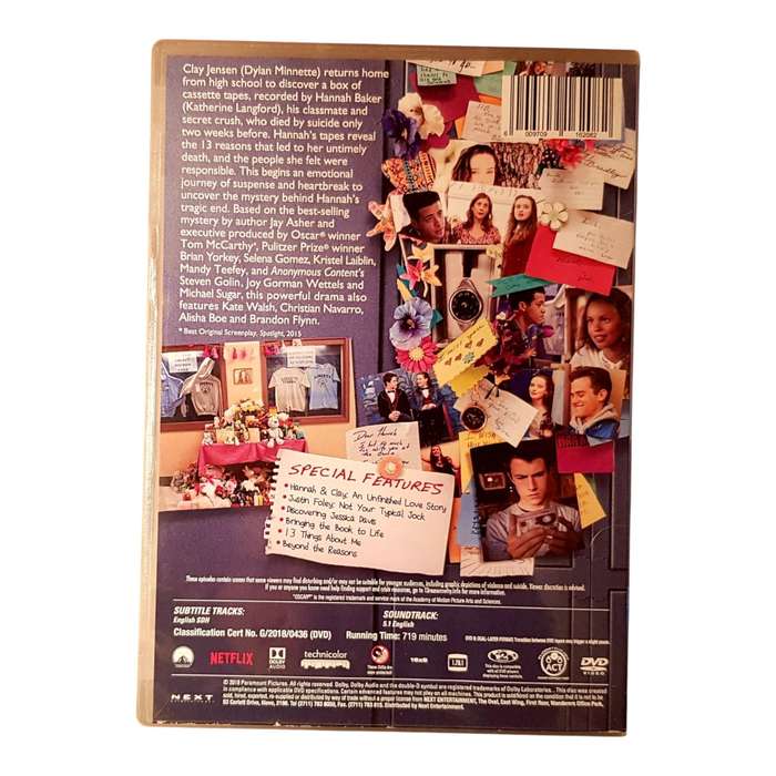 13 Reasons Why  Seasons 1 & 2 - 2 x DVD Box Sets | Region 2