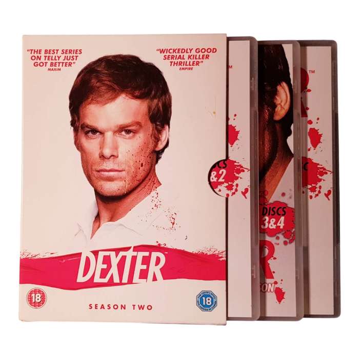Dexter  Seasons 1 to 3 on 3 DVD Box Sets Region 2 | Very Good Condition Crime Drama Thriller
