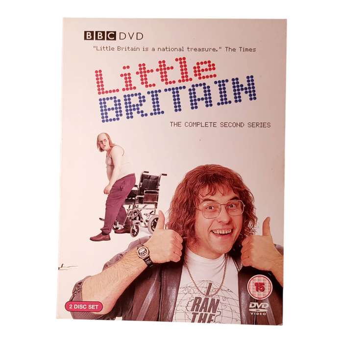 Little Britain  The Complete First & Second Series  DVD Region 2 Very Good Condition