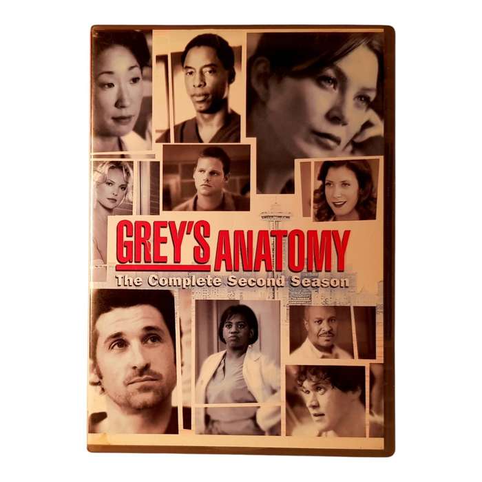 Greys Anatomy  Seasons 1 to 4 DVD Box Set Bundle 4 Boxsets Across 22 Discs Region 2