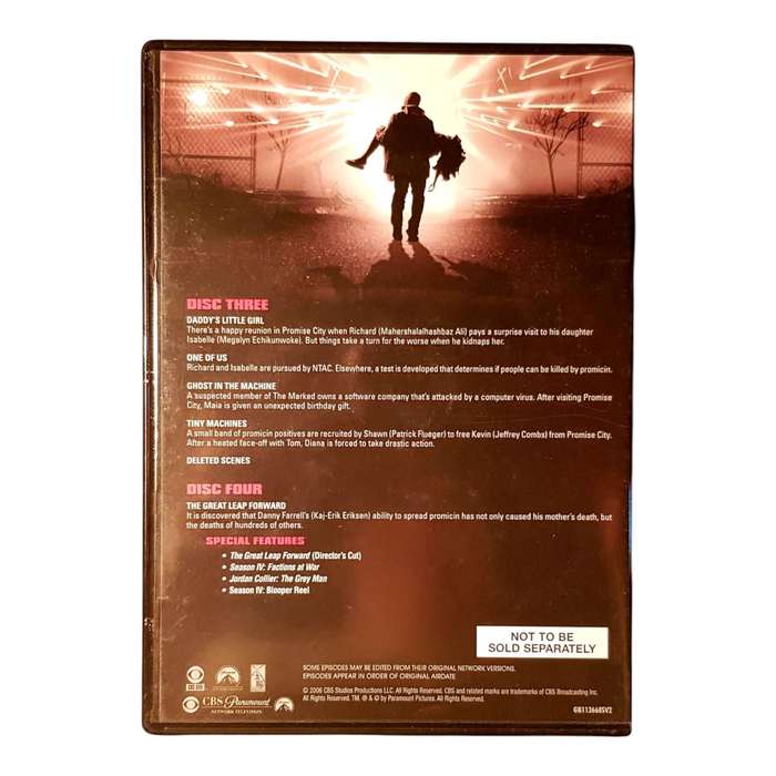 The 4400 The Complete Fourth Season DVD Region 2 | Very Good Condition Sci-Fi Mystery Drama