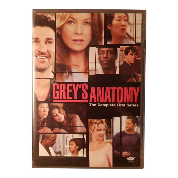 Greys Anatomy  Seasons 1 to 4 DVD Box Set Bundle 4 Boxsets Across 22 Discs Region 2