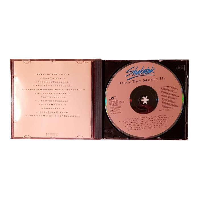 Shakatak  Turn The Music Up CD | Very Good Condition | Jazz-Funk & Smooth Groove Classic