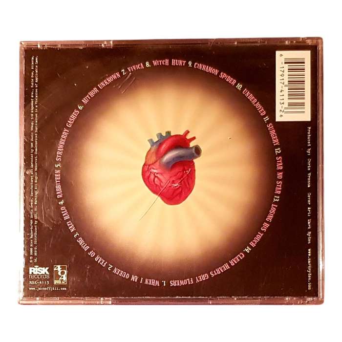 Jack Off Jill Clear Hearts Grey Flowers CD Rare Goth Punk / Alternative Rock