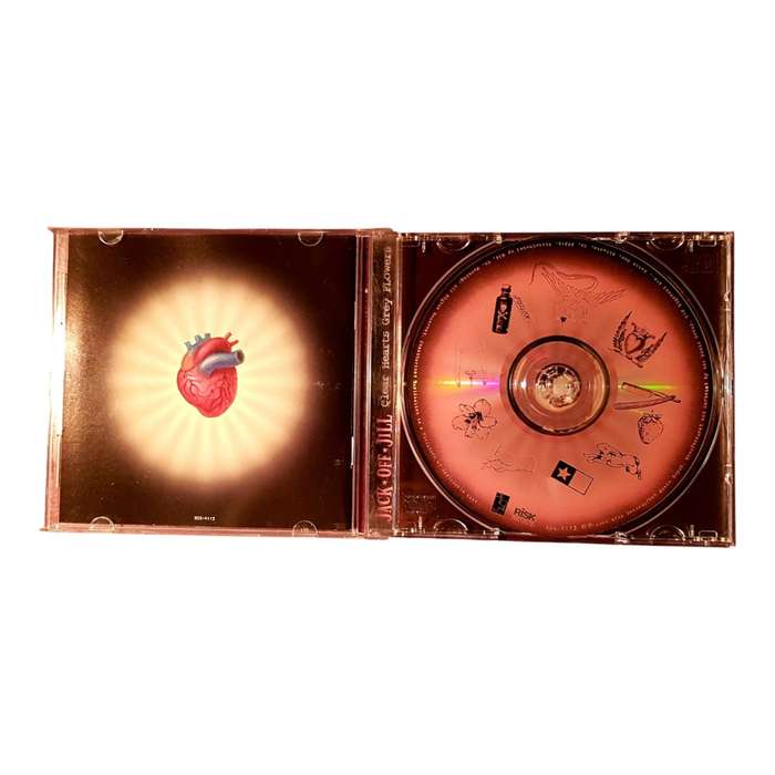 Jack Off Jill Clear Hearts Grey Flowers CD Rare Goth Punk / Alternative Rock