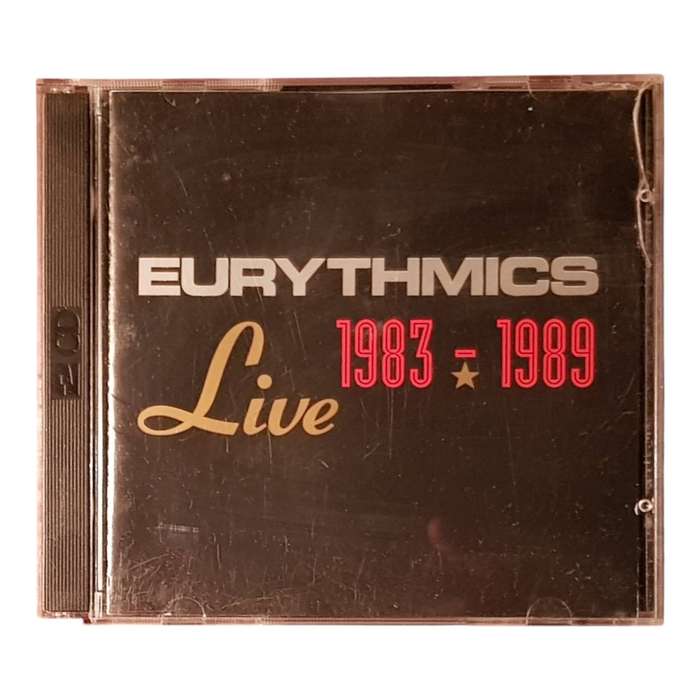 Eurythmics  Live 1983-1989 2 CD Set Very Good Condition Iconic Live Performances