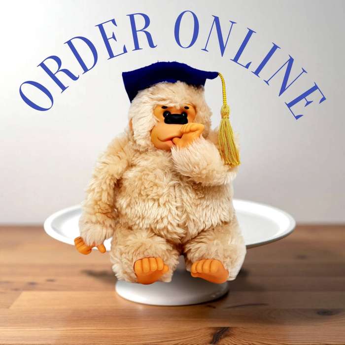 Vintage Gonga Class of '85 Plush Gorilla Toy - Excellent Condition - Rare Collectible