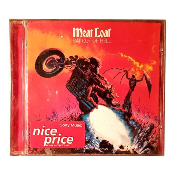 Meat Loaf - Bat Out Of Hell CD Album | Rock, "Paradise by the Dashboard Light", Good Condition