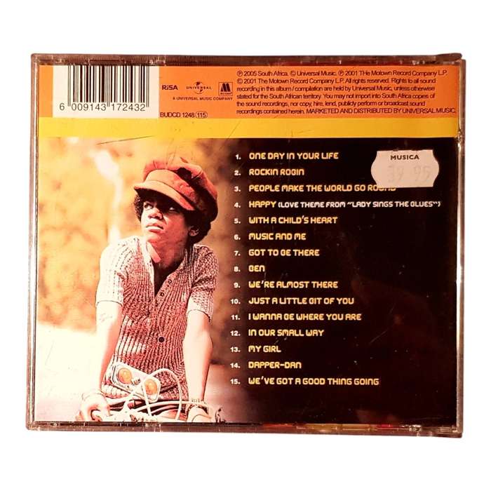 Michael Jackson The Universal Masters Collection CD Greatest Hits Compilation Motown Classics
