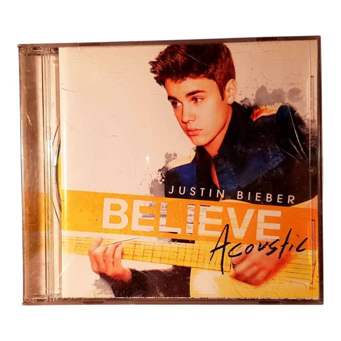 Justin Bieber  Believe Acoustic CD Acoustic Pop Album Good Condition