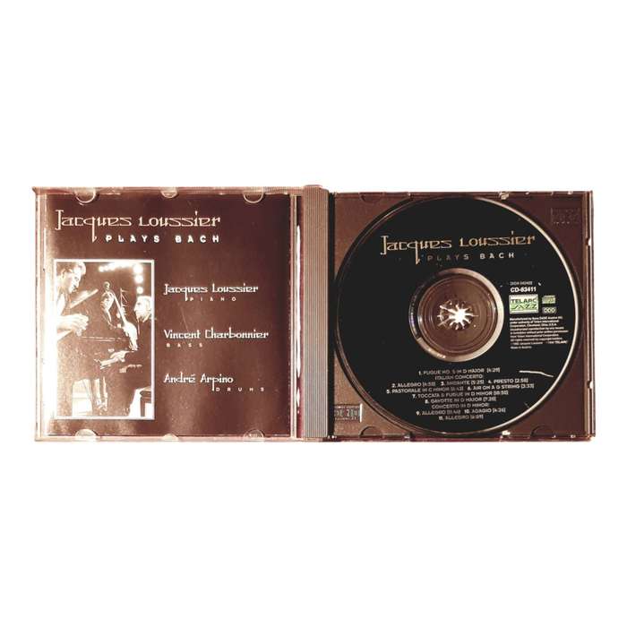 Jacques Loussier  Plays Bach CD Jazz Meets Classical Good Condition