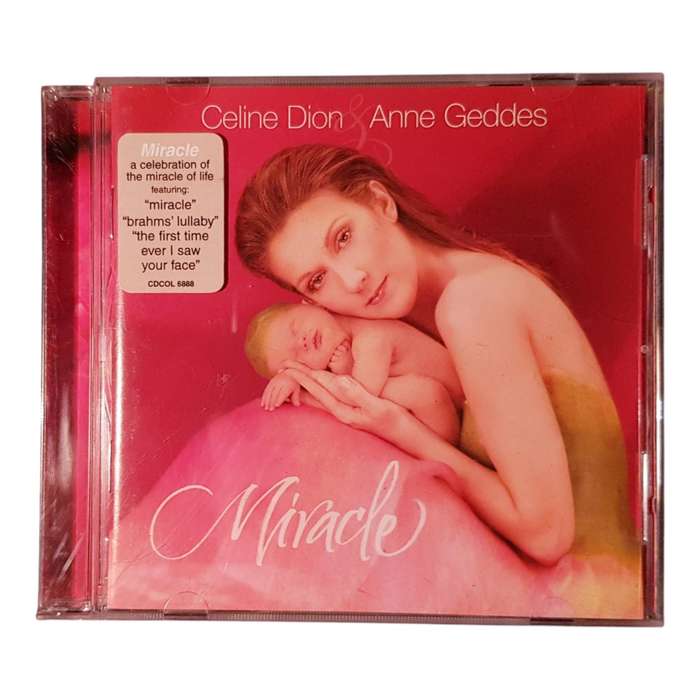 Céline Dion & Anne Geddes - Miracle CD Album | Pop Adult Contemporary | Good Condition