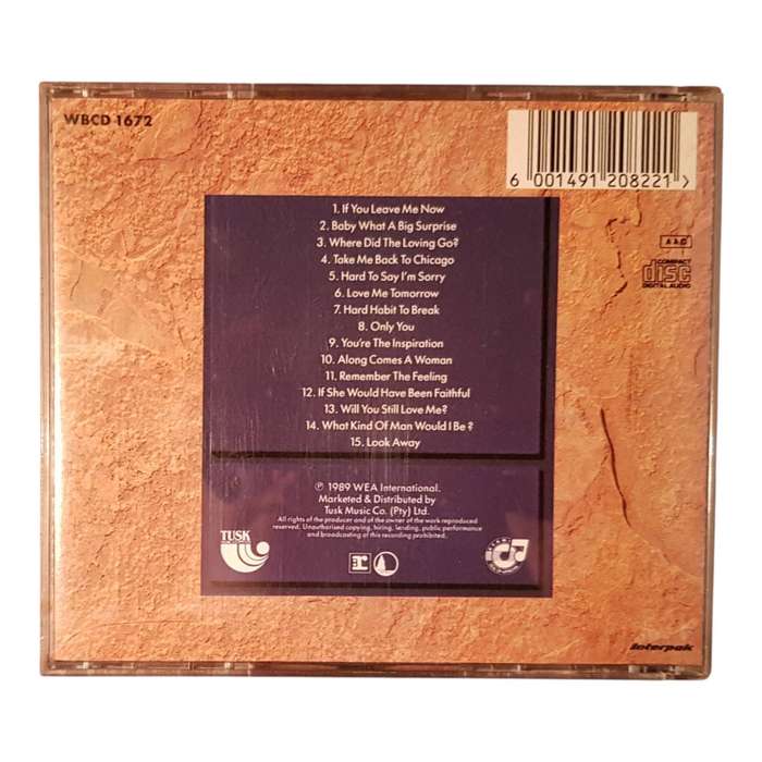 Chicago The Heart of Chicago CD Album | Pop Rock Soft Rock | Good Condition, 1989 SA Pressing