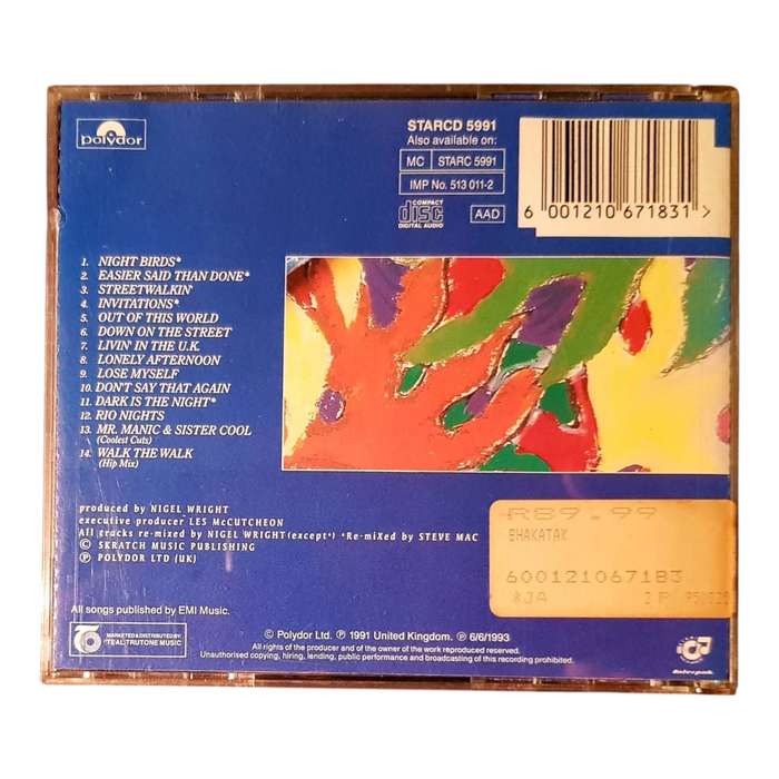 Shakatak - Remix Best Album CD | Jazz-Funk, "Night Birds", Very Good Condition