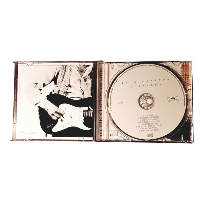 Eric Clapton - Slowhand CD Album | Classic Rock, "Wonderful Tonight", Good Condition