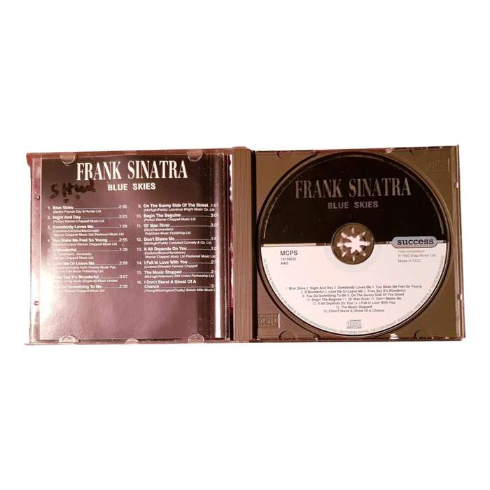 Frank Sinatra - Blue Skies CD Album | Classic Jazz, Swing, Crooner, Very Good Condition