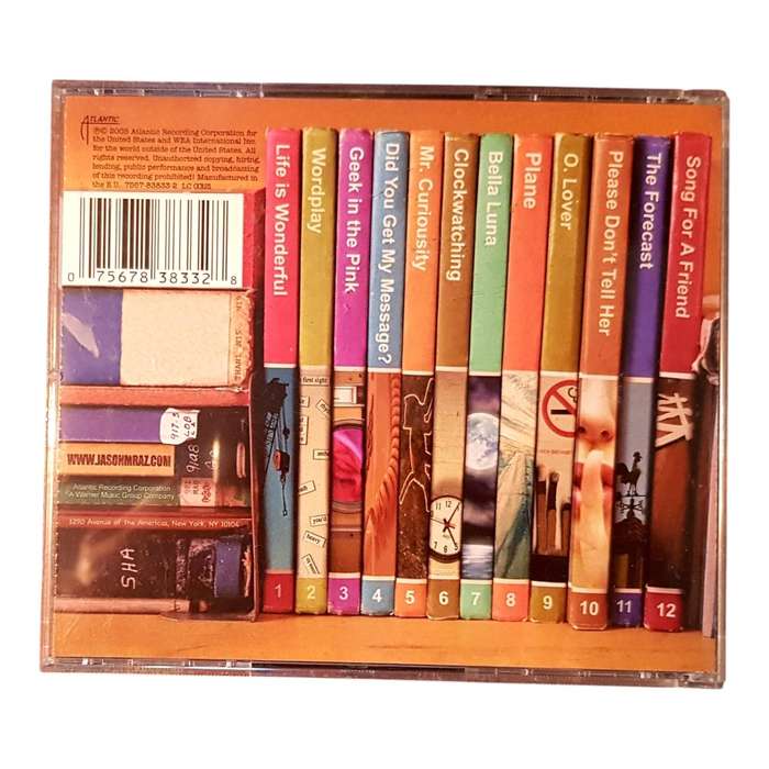 Jason Mraz - Mr. A-Z CD | Life Is Wonderful, Geek in the Pink | Pop, Rock, Very Good Condition