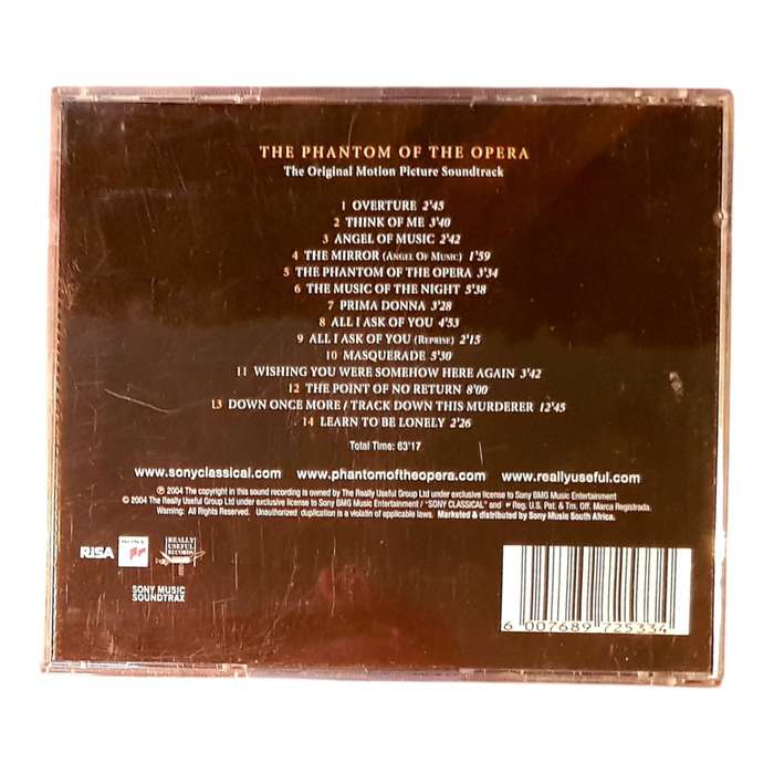 The Phantom of the Opera CD | Andrew Lloyd Webber,Original Soundtrack