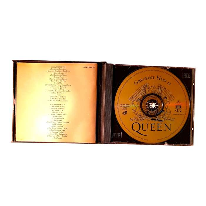 Queen - Greatest Hits I & II Double CD | Rock, "Bohemian Rhapsody" Good Condition
