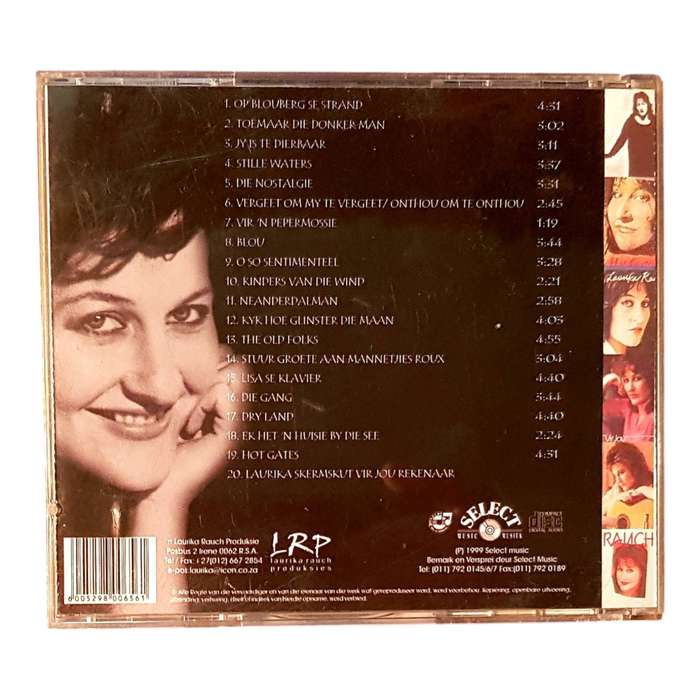 Laurika Rauch - 19 Treffers Van 21 Jaar CD | Afrikaans, "Stuur Groete aan Mannetjies Roux"