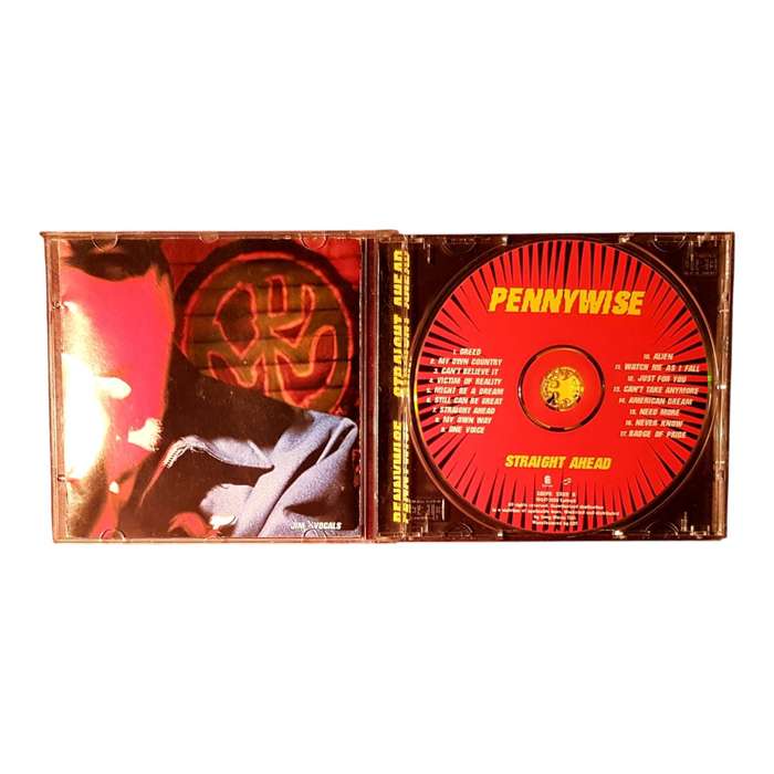 Pennywise - Straight Ahead CD | Classic Punk Rock | Alien | Very Good Condition