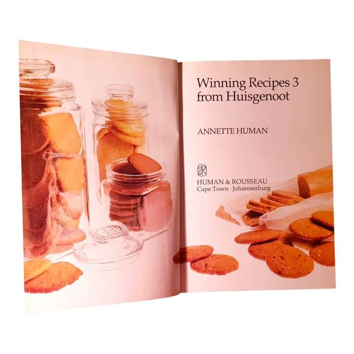Lot of 3 Annette Human Recipe Books - Winning Recipes 1, 2, & 3 - All Hardcover