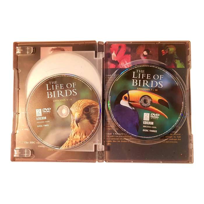 The Life of Birds - A Natural History by David Attenborough - 3-Disc DVD Box Set