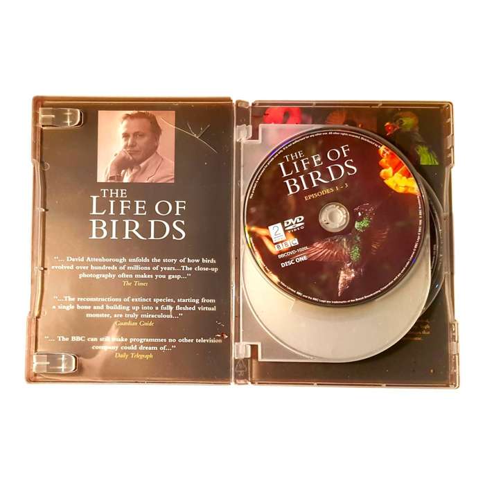 The Life of Birds - A Natural History by David Attenborough - 3-Disc DVD Box Set
