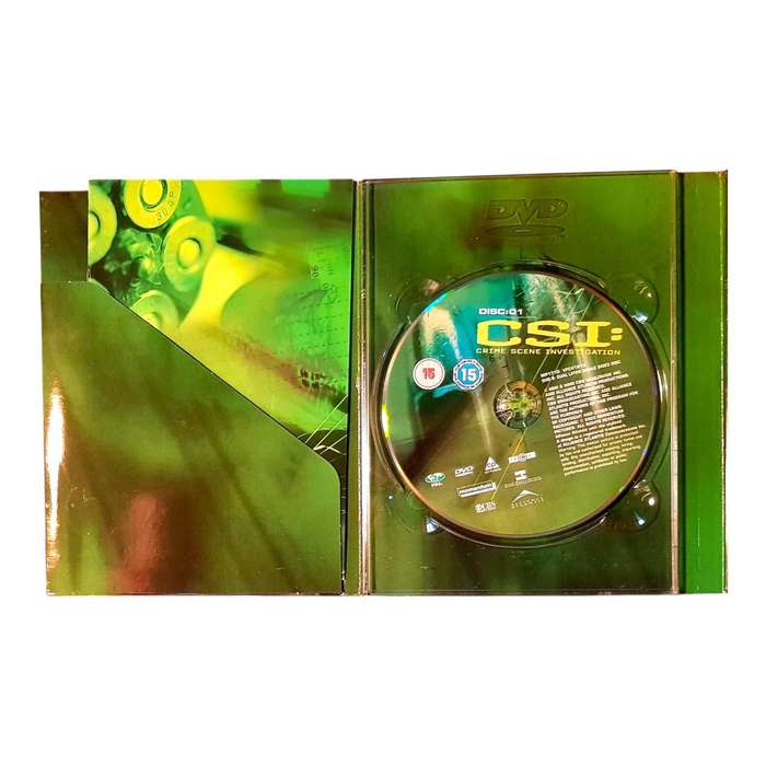 CSI: Crime Scene Investigation - Season 2 Episodes 1-12 DVD Box Set - Region 2