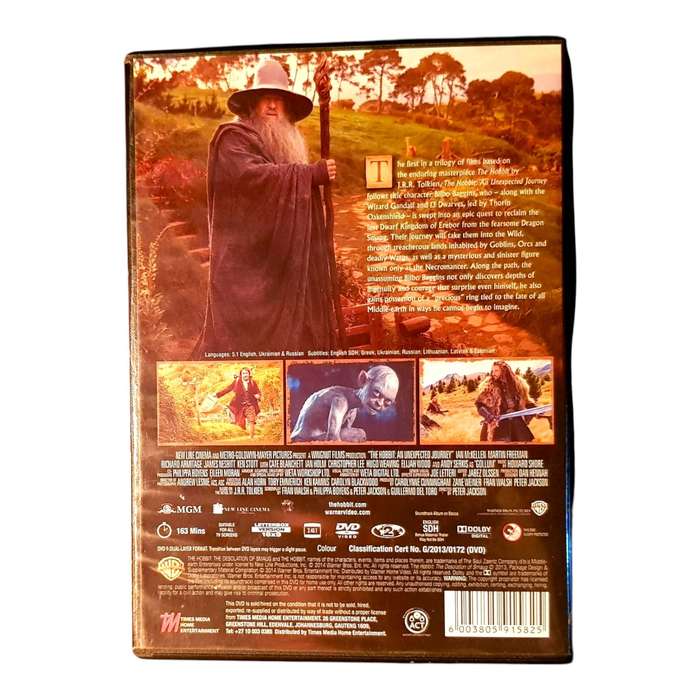 The Lord of the Rings & The Hobbit 4-Movie DVD Lot - All Region 2 - Good Condition