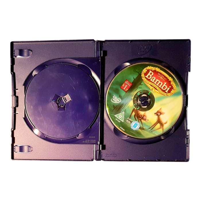 Walt Disney's Classic Bambi - 2-Disc Special Edition DVD - Region 2 - Good Condition