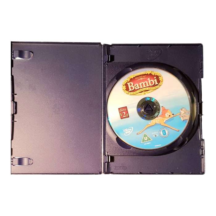 Walt Disney's Classic Bambi - 2-Disc Special Edition DVD - Region 2 - Good Condition