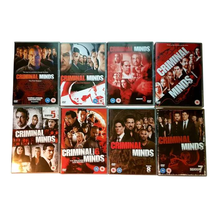 Criminal Minds - The Complete Seasons 1-8 DVD Box Set - Region 2 PAL - Very Good Condition